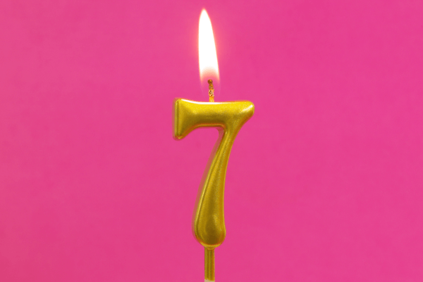 7